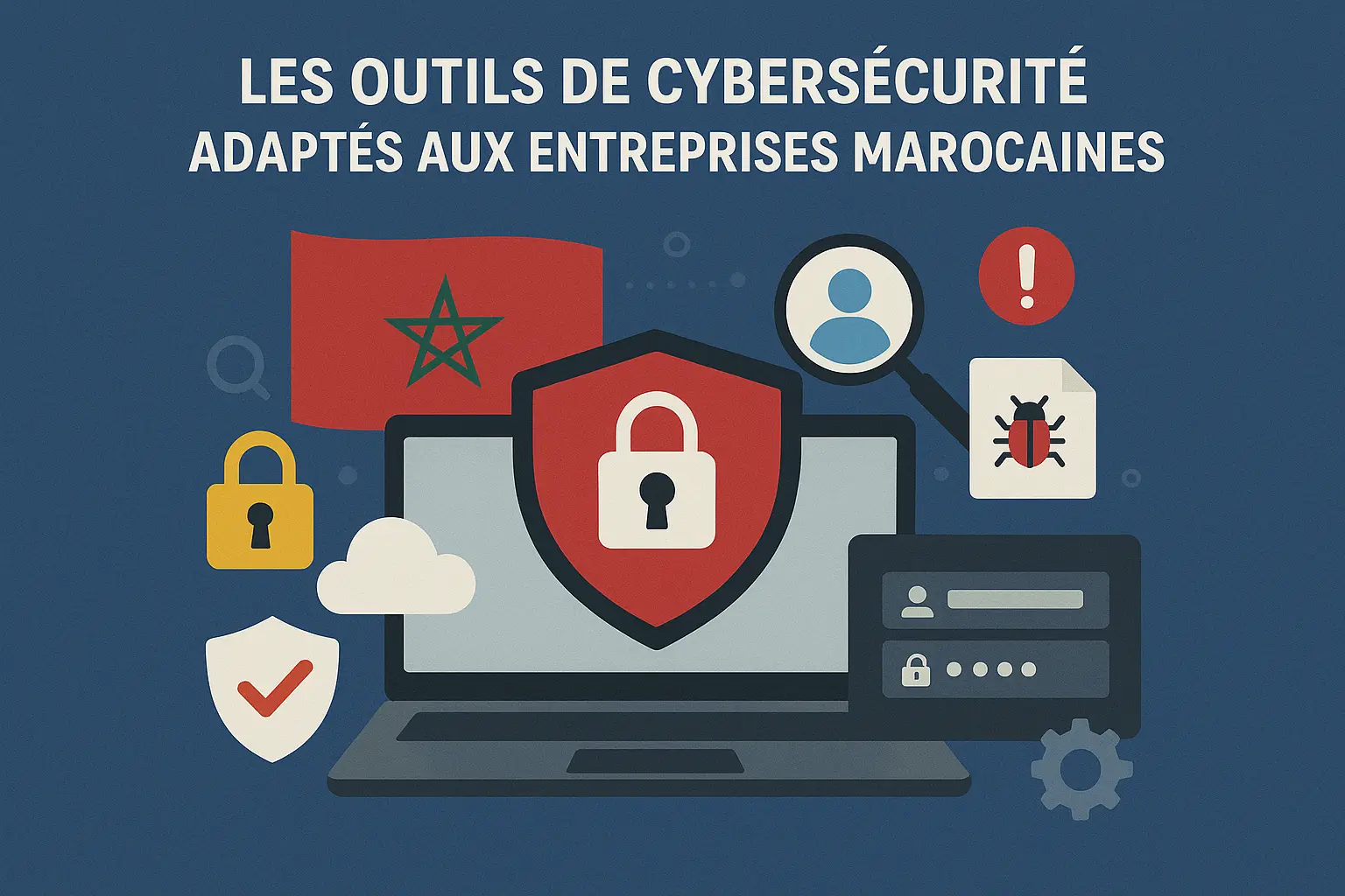 Les outils de cybersécurité adaptés aux entreprises marocaines