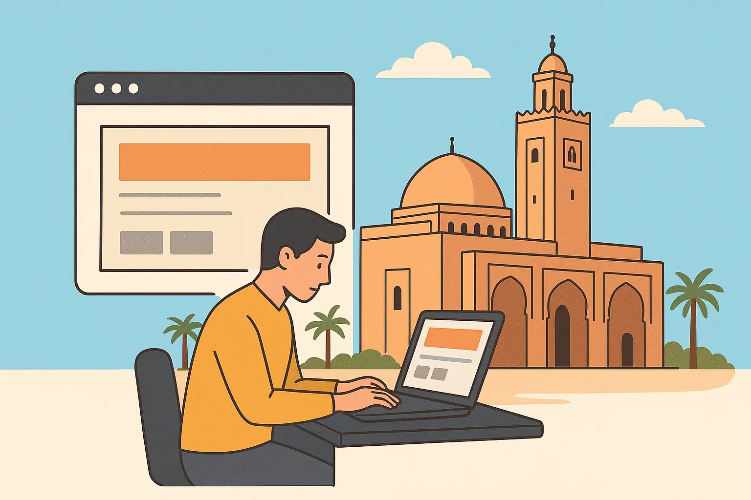 L'Impact Transformateur d'un Site Web et d'un Développeur Freelance pour les Centres Culturels et Religieux à El Jadida